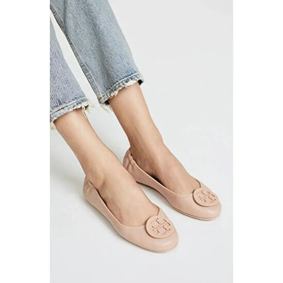 Tory Burch Minnie Travel Ballet Size 6 - Picture 1 of 9